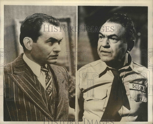 1973 Edward Robinson Shown in Role of "Little Caesar"  - Historic Images