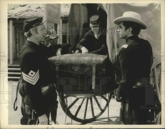 George Hamilton Sent to Desolate Fort Canby Meets Arthur O'Connell - Historic Images