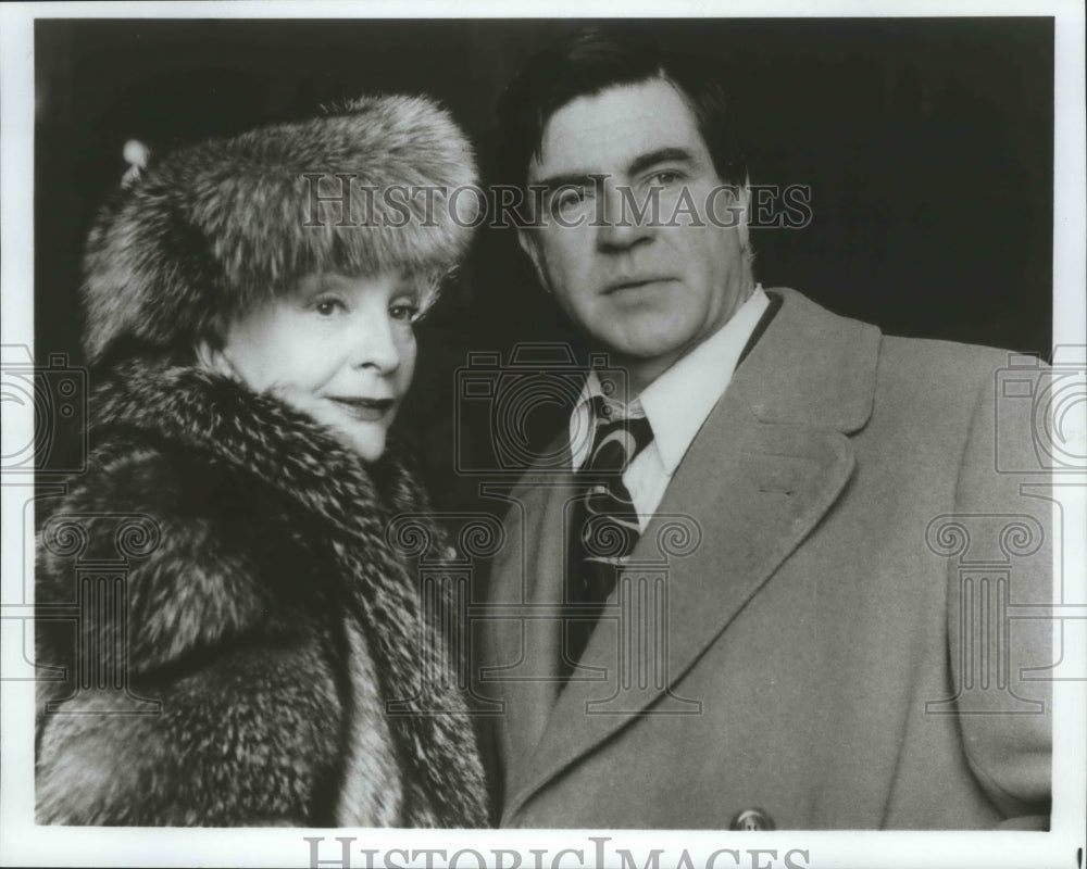 Coral Browne &amp; Alan Bates Stars in &quot;An Englishman Abroad&quot; - Historic Images