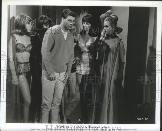 Scene from "Love and Kisses" Starring Rick Nelson & Kristin Nelson - Historic Images