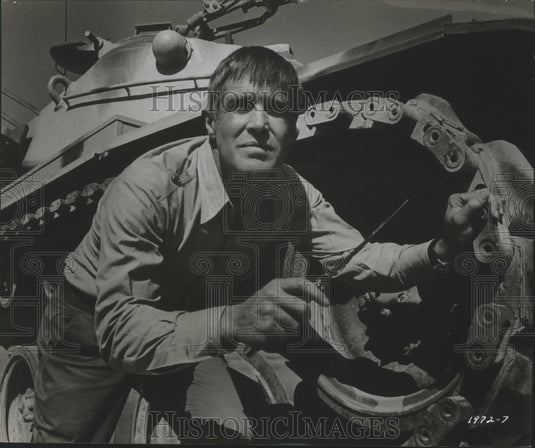 Scene from "Tobruk" Starring Rock Hudson George and Peppard - Historic Images