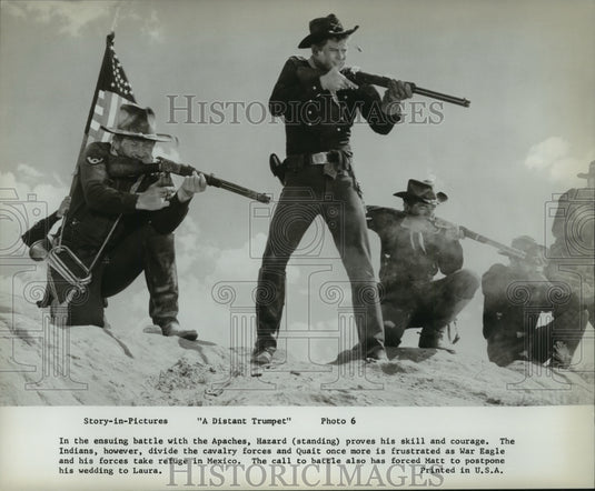 Scene from "A Distant Trumpet"  - Historic Images