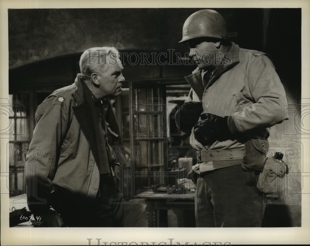 Scene from &quot;Armored Command&quot; Starring Howard Keel &amp; Tina Louise - Historic Images