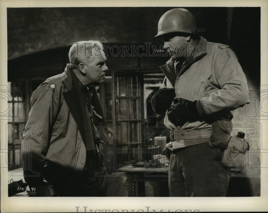 Scene from "Armored Command" Starring Howard Keel & Tina Louise - Historic Images