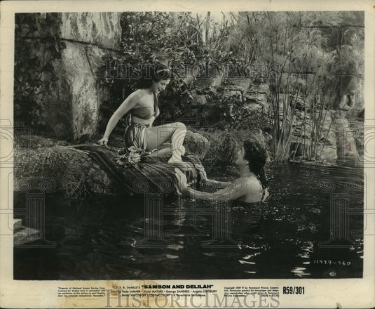 Scene from "Samson and Delilah"  - Historic Images