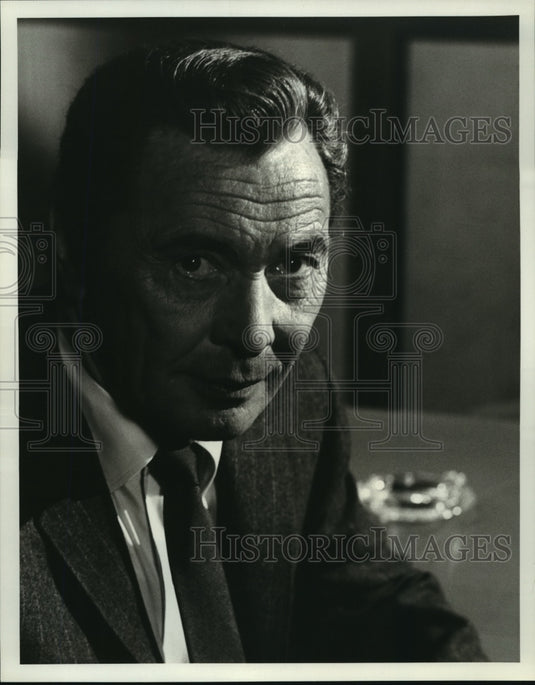 1962 Press Photo Barry Sullivan Guest Star in Drama 