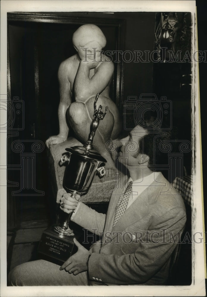 1972 Press Photo Cowboys Quarterback Roger Staubach Victorious in Super Bowl Win - Historic Images