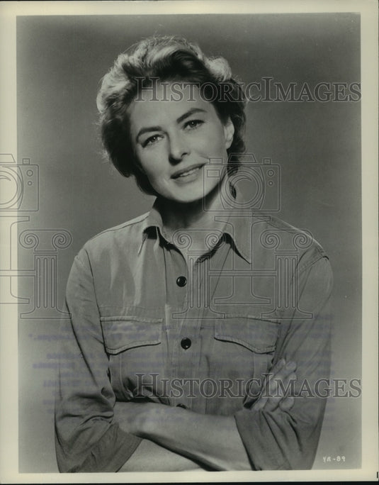 Ingrid Bergman Stars in "The Yellow Rolls - Historic Images