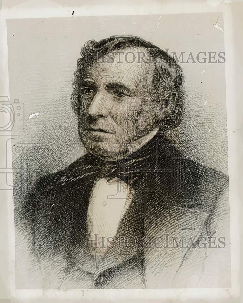 1943 Press Photo Illustration of Zachary Taylor, Twelfth United States President- Historic Images