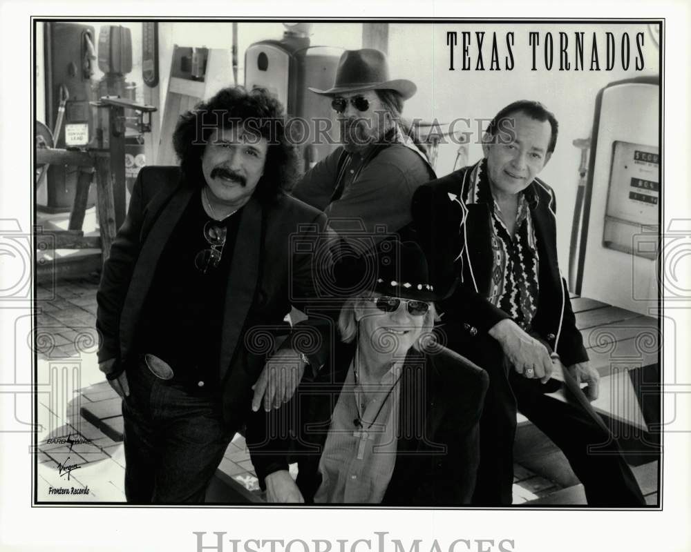 1999 Press Photo Musical Group, Texas Tornados - lra06283- Historic Images