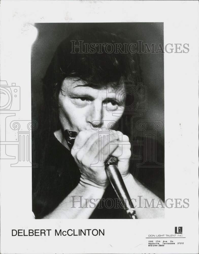 1978 Press Photo Delbert McClinton, singer - lra23709- Historic Images