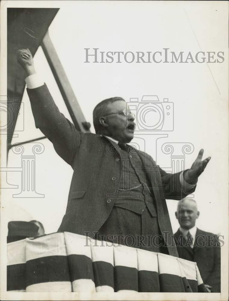 Press Photo Colonel Roosevelt at Fourth Liberty Loan Drive opening in Baltimore- Historic Images