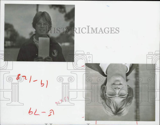 1981 Press Photo Paul Heintzen from St. Petersburg Catholic School - lra37682- Historic Images