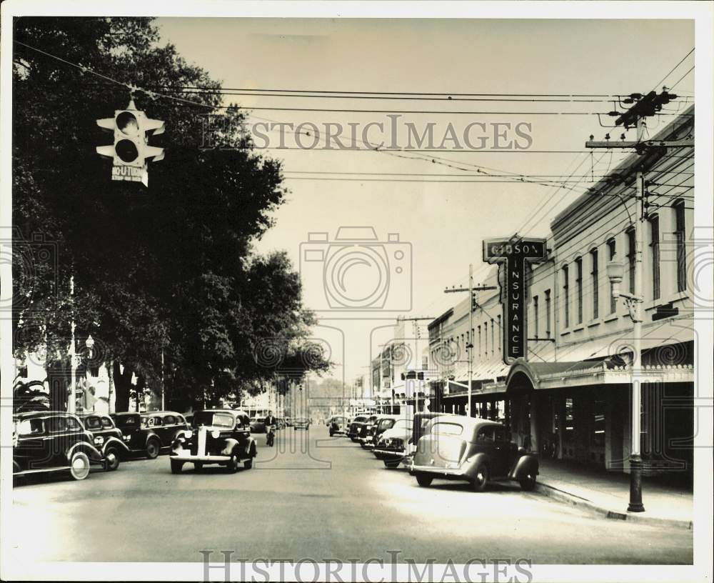 Press Photo Typical scene in downtown Apopka, Florida - lra53153- Historic Images