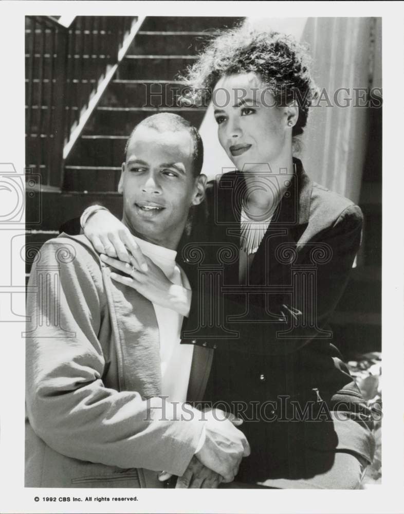 1992 Press Photo Scene from a television show on CBS - lra78945- Historic Images