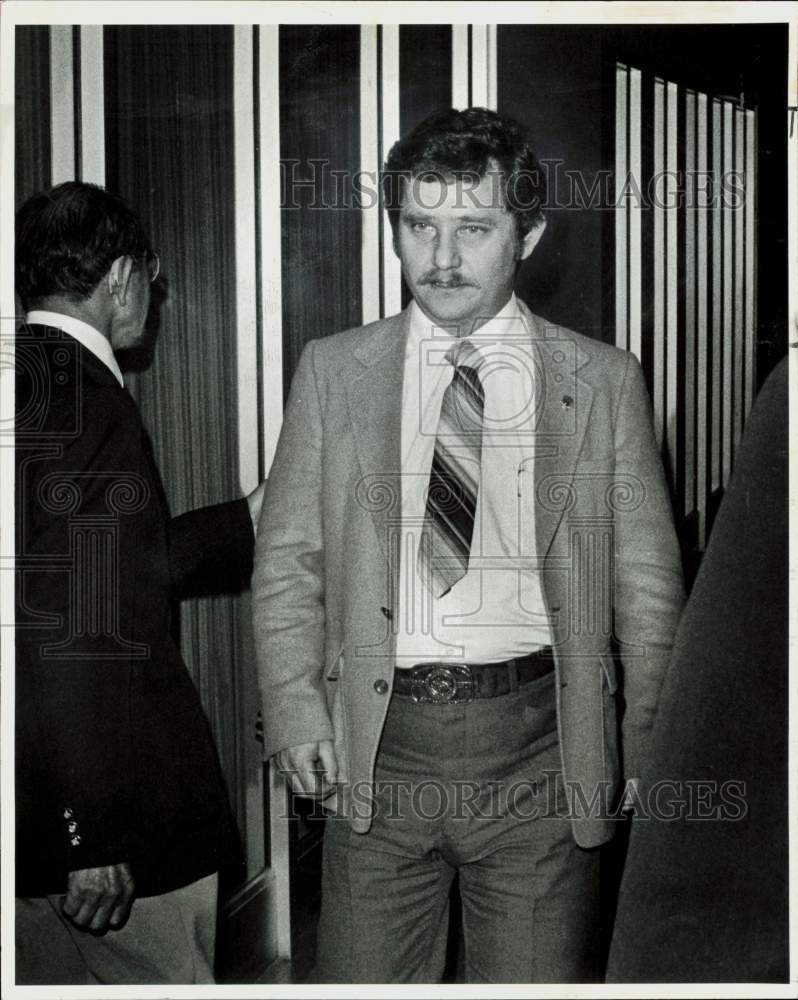 1982 Press Photo Placer County Court Judge Robert Young in bankruptcy court- Historic Images