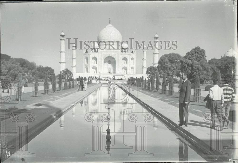 1969 Press Photo General view of the beautiful Taj Mahal in Agra, India- Historic Images