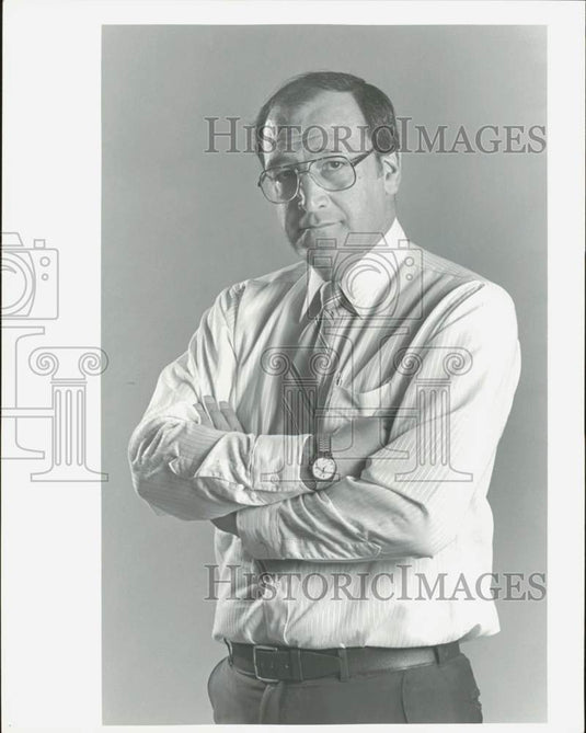 1987 Press Photo Paul Goodwin, Assistant of Department of Education Commissioner- Historic Images
