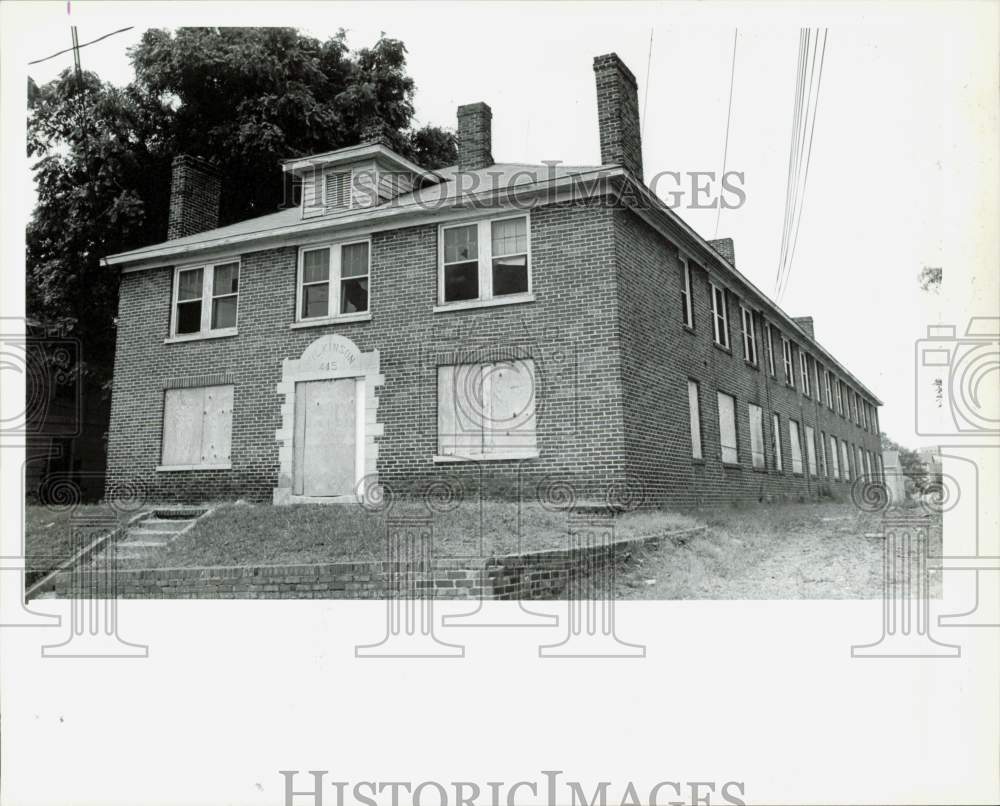 1978 Press Photo Wilkinson Apartments at N. Myers Street in Charlotte- Historic Images