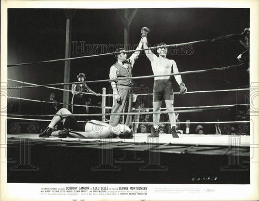 Press Photo George Montgomery in scene from "Lulu Belle" - lrb21677- Historic Images