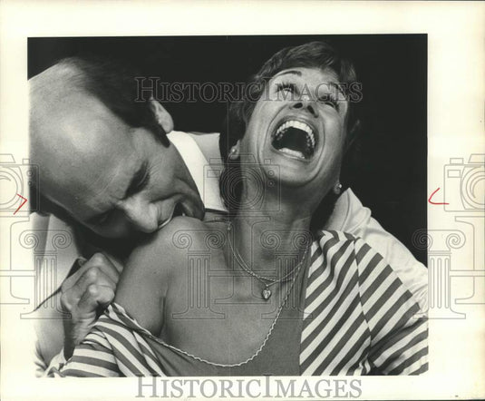 1978 Press Photo George Hayek and Bobbi Roberts star in a play - lrp02383- Historic Images