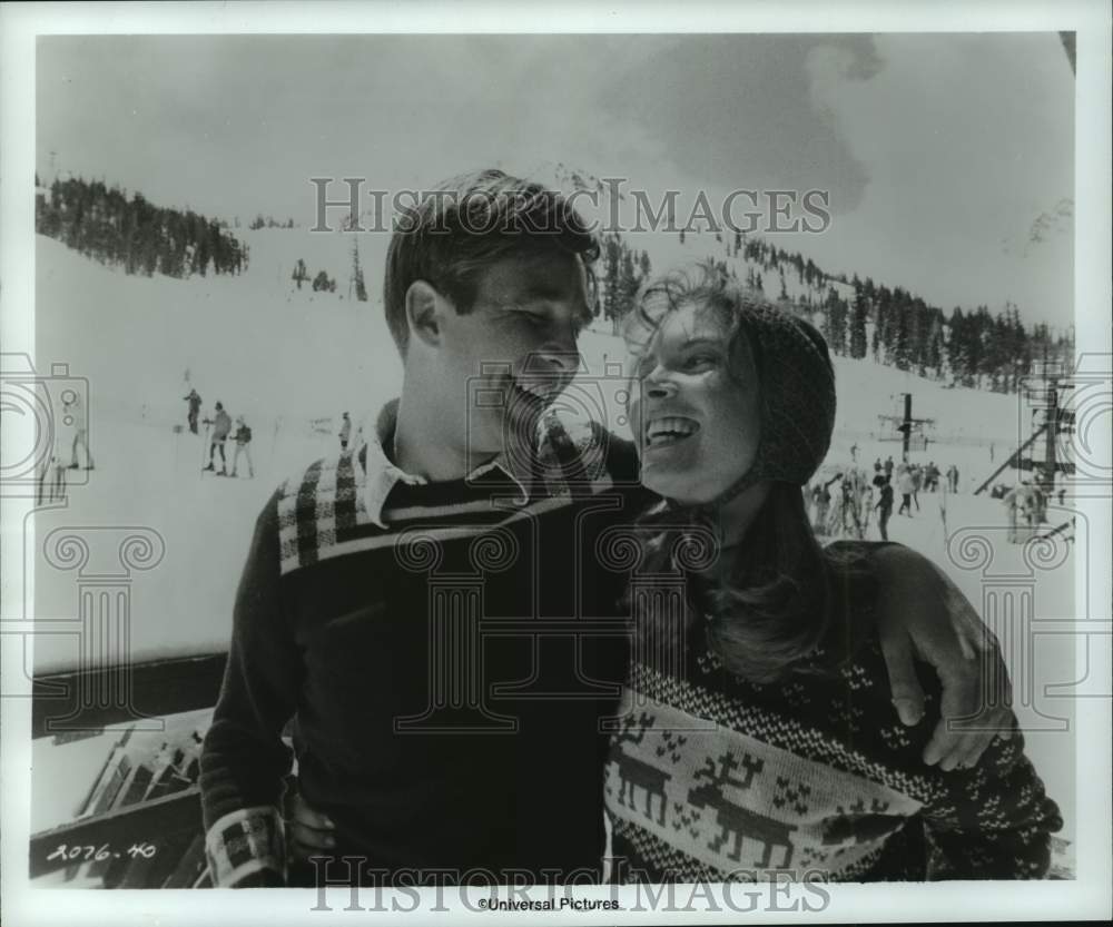 Marilyn Hassett and Beau Bridges in &quot;The Other Side of the Mountain&quot; - Historic Images