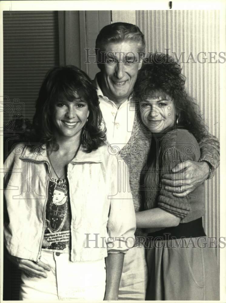 1988 Press Photo Kristy McNichol, Richard Mulligan, Dinah Manoff in &#39;Empty Nest&#39;- Historic Images