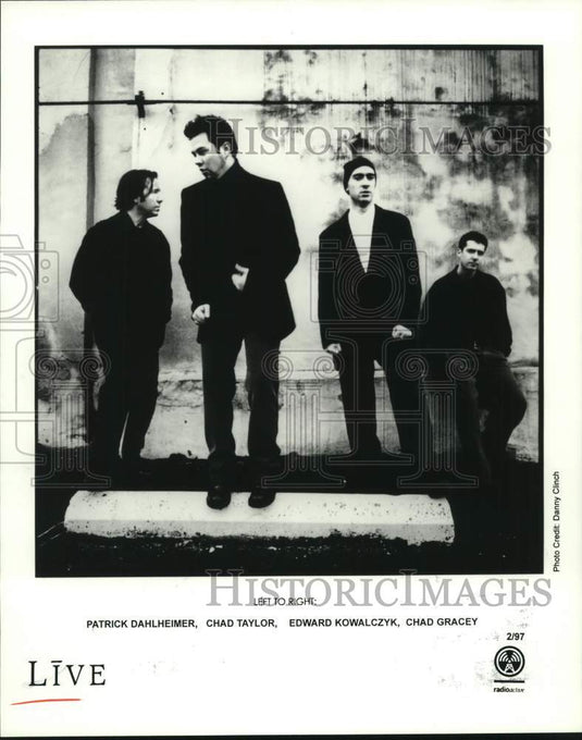 1997 Press Photo Members of Live, American alternative rock band. - lrp27141 - Historic Images