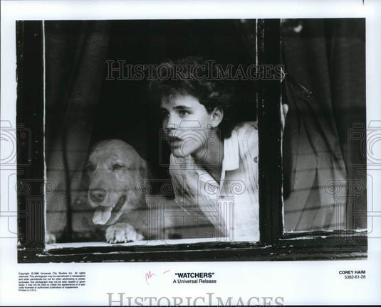 1988 Press Photo Corey Haim starring in "Watchers" - lrp30627- Historic Images
