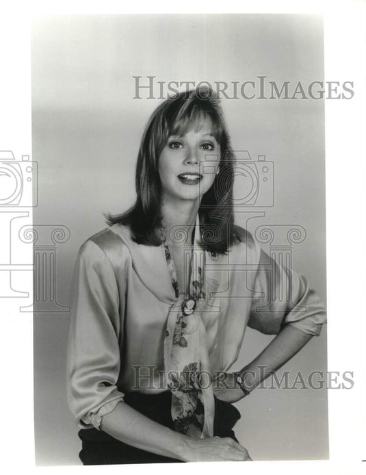 Press Photo Actress and comedian Shelley Long stars in "Frozen Assets"- Historic Images