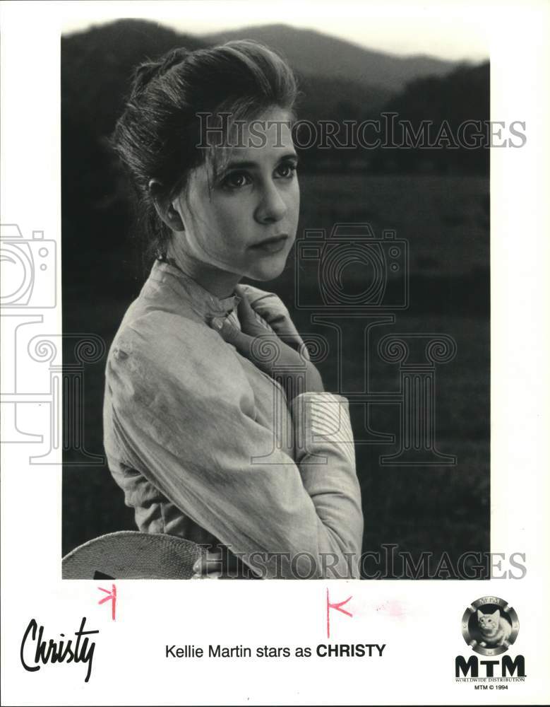 1994 Press Photo Kellie Martin stars as "Christy" - lrp44433 - Historic Images