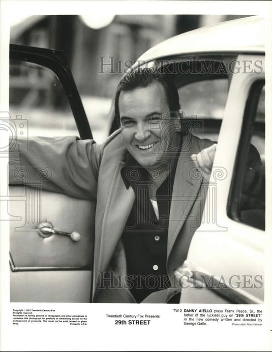 1991 Press Photo Danny Aiello as Frank Pesce, Sr. in "29th Street" - lrp44594 - Historic Images