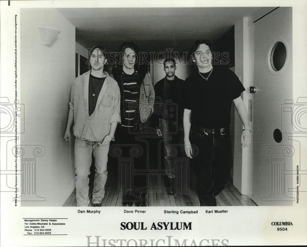 1998 Press Photo Members of the Soul Asylum Rock Band - lrp47283 - Historic Images