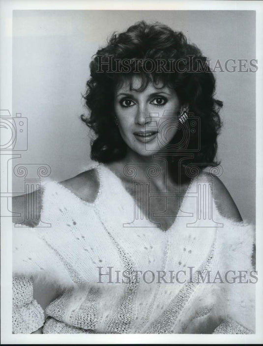 1984 Press Photo Jacklyn Zeman plays Bobbie Spencer Brock on "General Hospital" - Historic Images