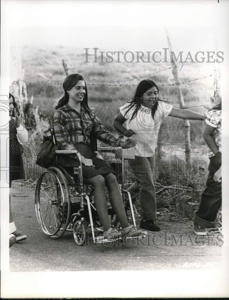 1978 Press Photo Marilyn Hassett stars in &quot;The Other Side of the Mountain&quot; - Historic Images