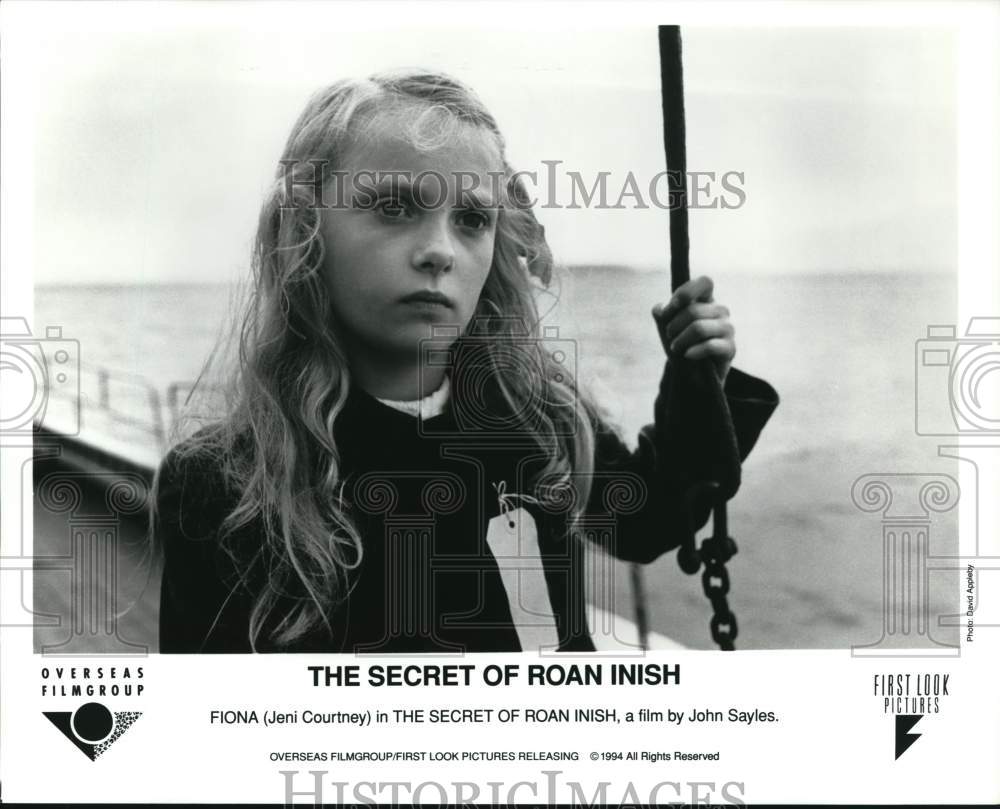 1994 Press Photo Jeni Courtney stars in &quot;The Secret of Roan Inish&quot; - lrp61340- Historic Images