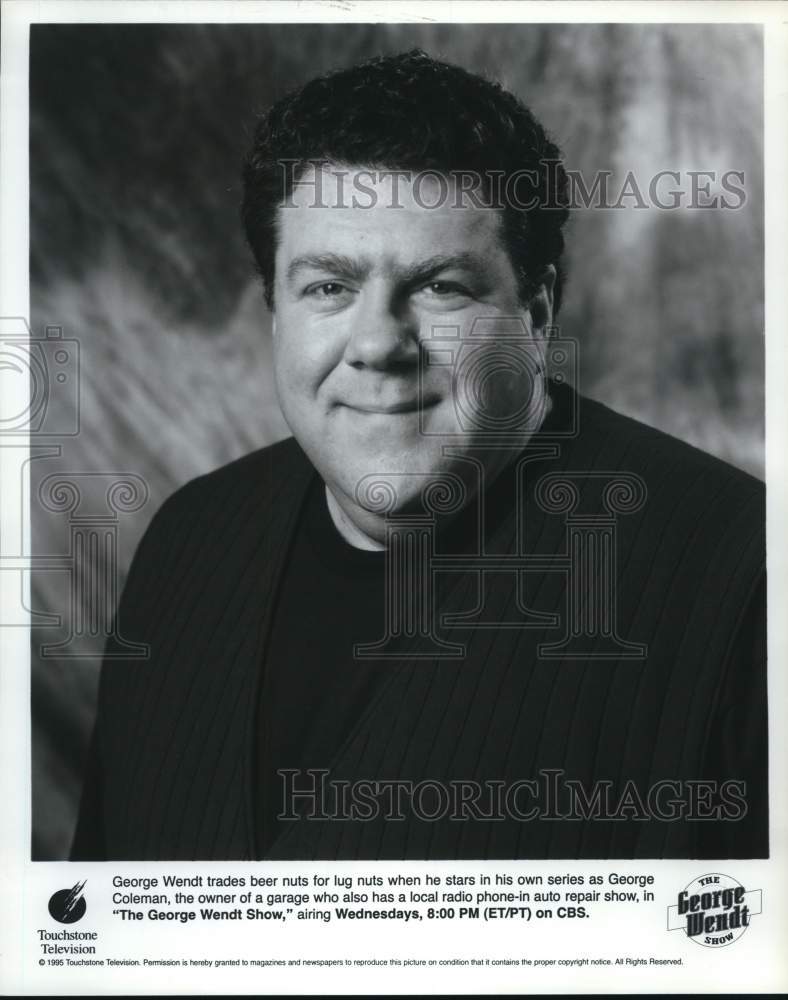 1995 Press Photo George Wendt stars in &quot;The George Wendt Show&quot; - lrp61660 - Historic Images