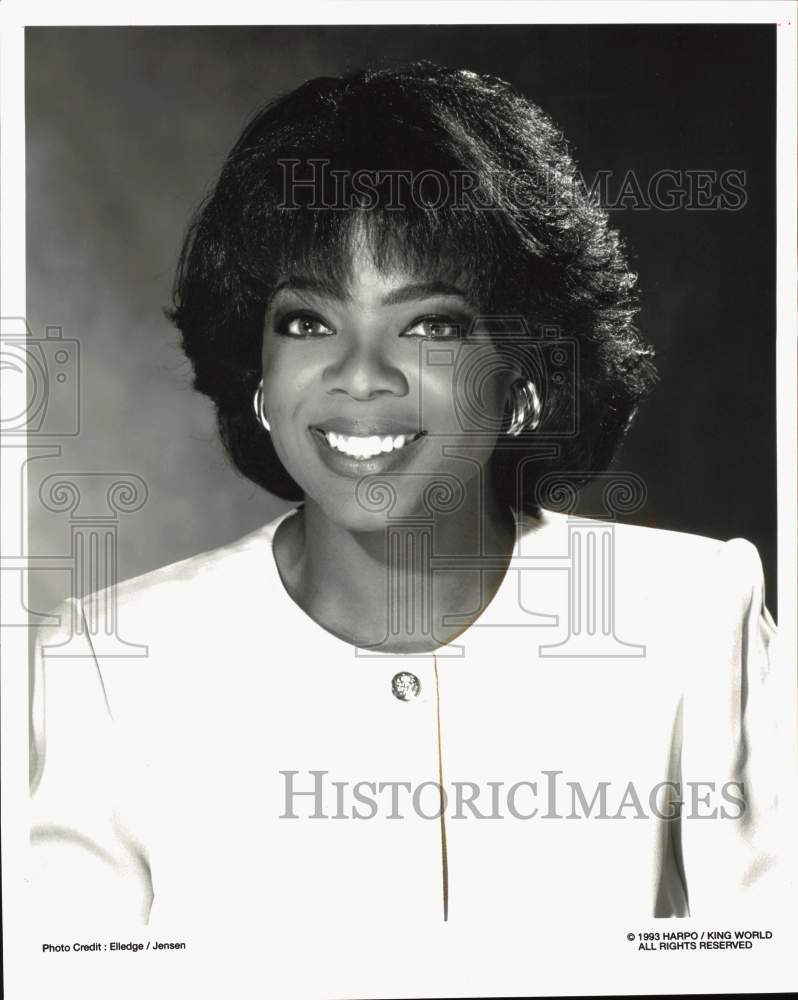 1993 Press Photo Oprah Winfrey, talk-show host. - lrp65423- Historic Images