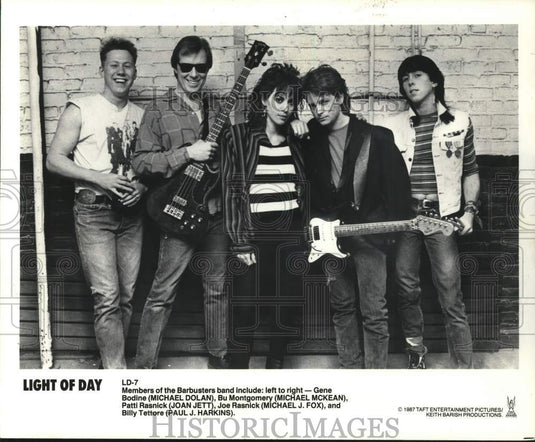 1987 Press Photo "Light of Day" Movie Cast Members - lrp73786 - Historic Images