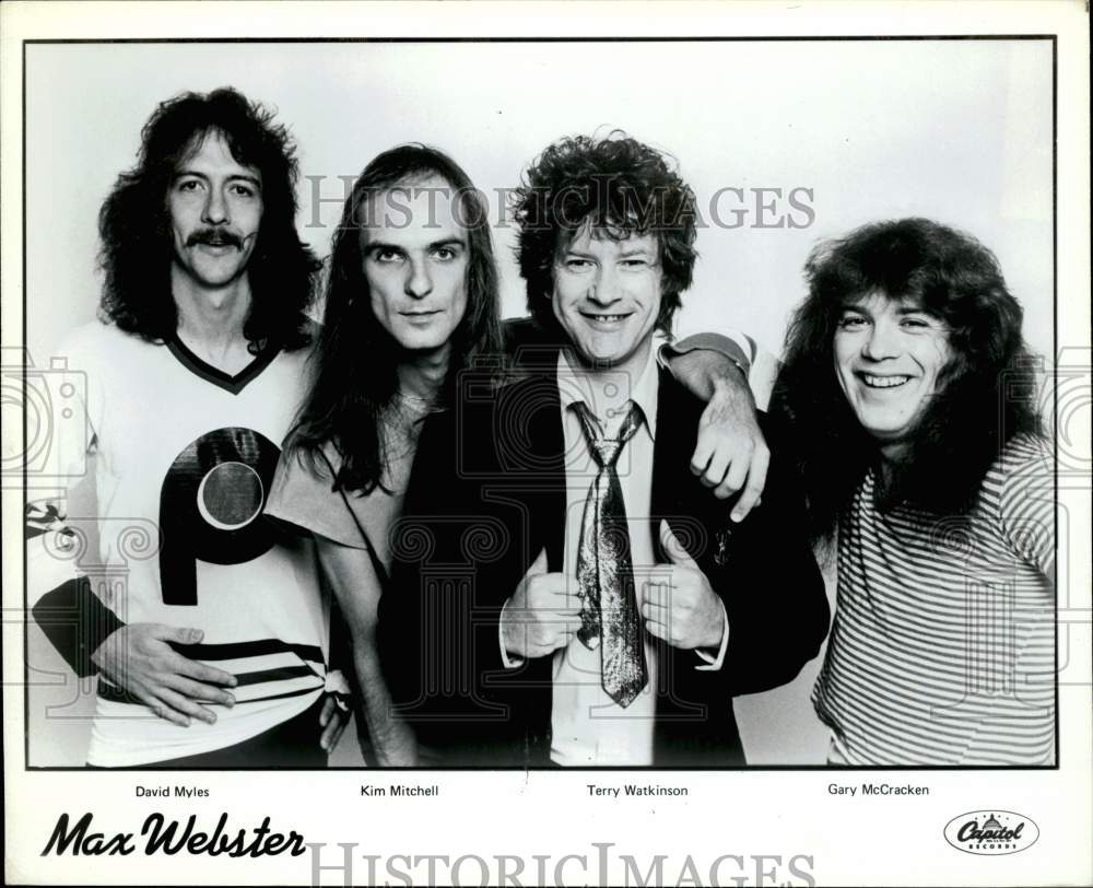 Press Photo Max Webster, Music Group - lrp87177- Historic Images