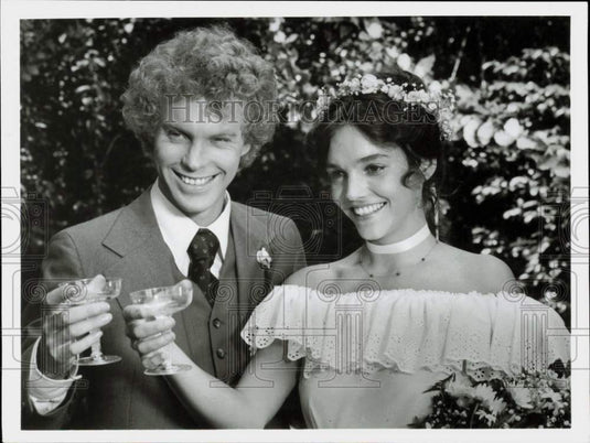 Press Photo Gary Frank & Brooke Adams on "Family" TV Series - lrp87957- Historic Images