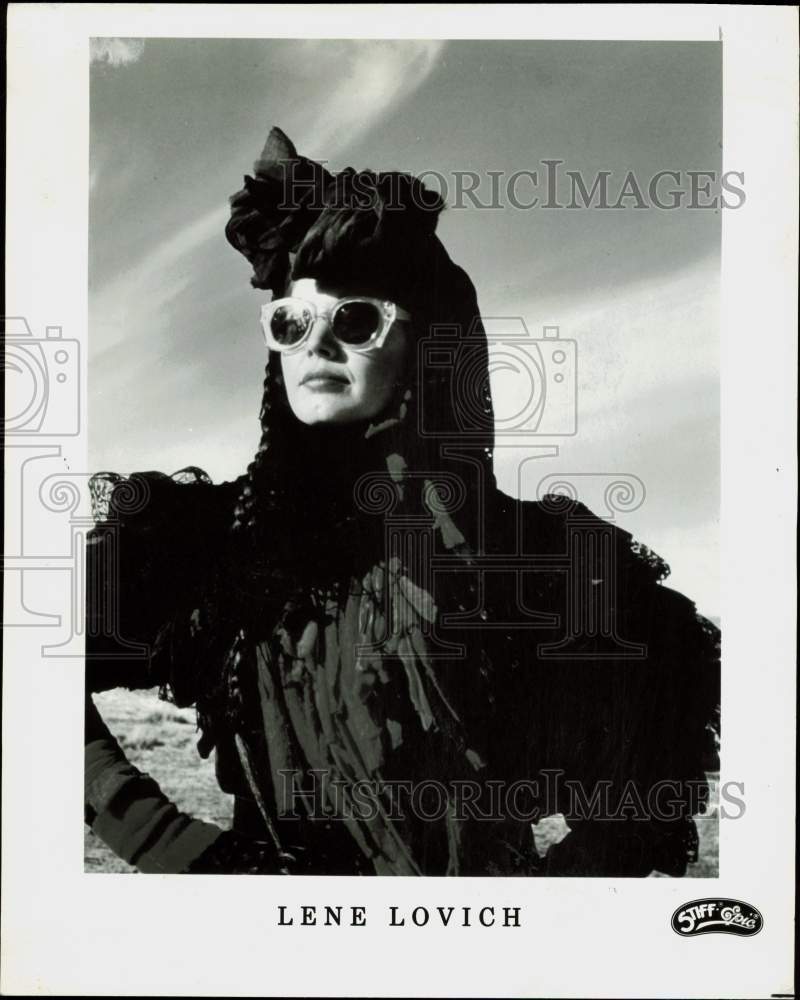 1983 Press Photo Lene Lovich, New Wave Singer - lrp89765- Historic Images