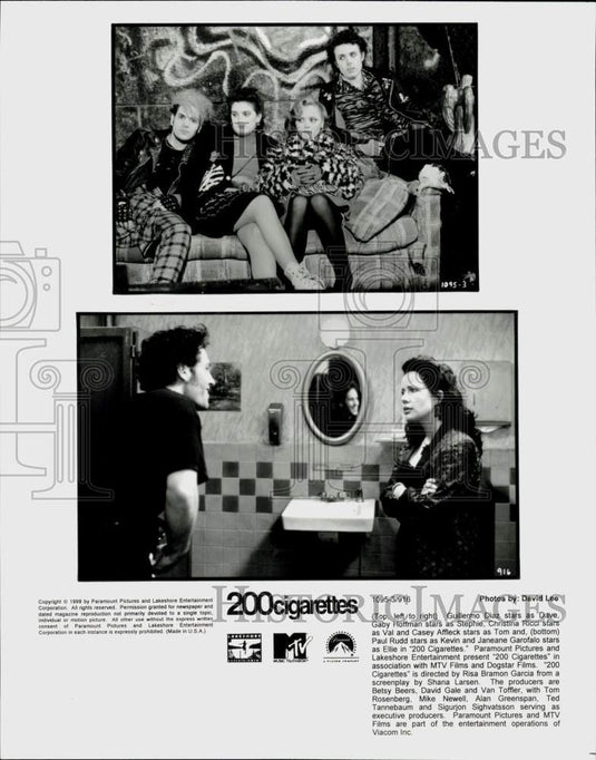 1999 Press Photo "200 Cigarettes" Movie Scenes - lrp96934- Historic Images