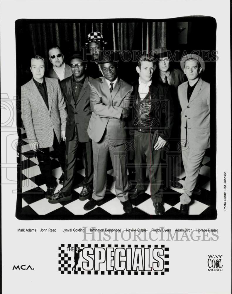 1998 Press Photo The Specials, Music Group - lrp96992- Historic Images