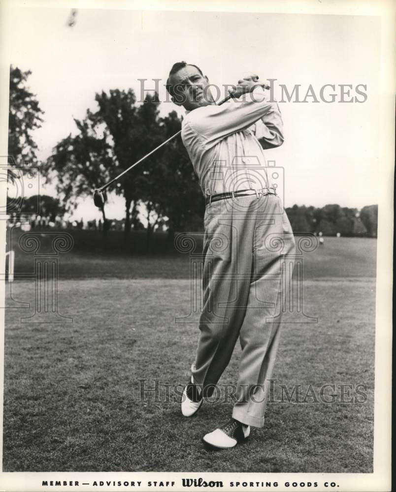 1948 Golfer Vic Ghezzi - Historic Images