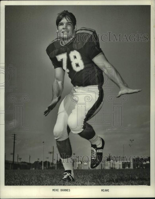 1971 Mike Barnes of Miami - Historic Images