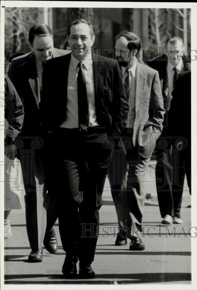 1988 Press Photo New York politician Mario Cuomo - lrs20829- Historic Images