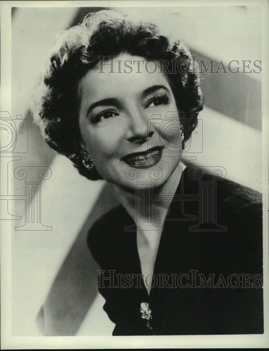 1954 Press Photo Helen Hayes to star in the comedy "Welcome Home"- Historic Images