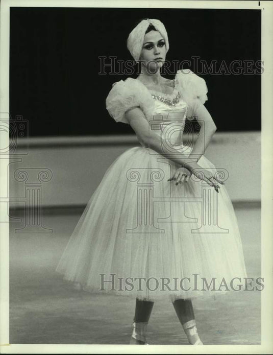 1981 Press Photo Marie Osmond as a ballerina on her TV show, "Marie" - Historic Images