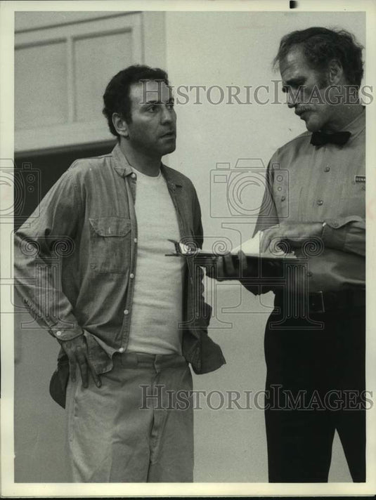 1978 Alan Arkin and Seamon Glass in NBC's "Escape From Hell" - Historic Images